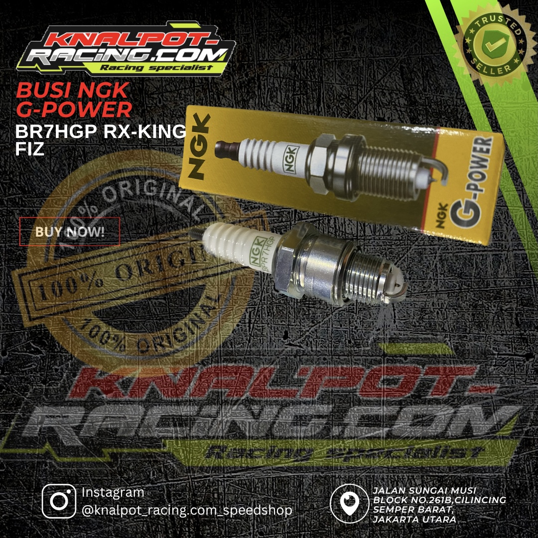 BUSI NGK GPOWER BR7HGP RXKING FIZ 